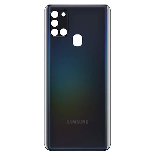 Samsung Galaxy A21s Akun suojus Alkuperäinen Samsung Taka Etu Sininen