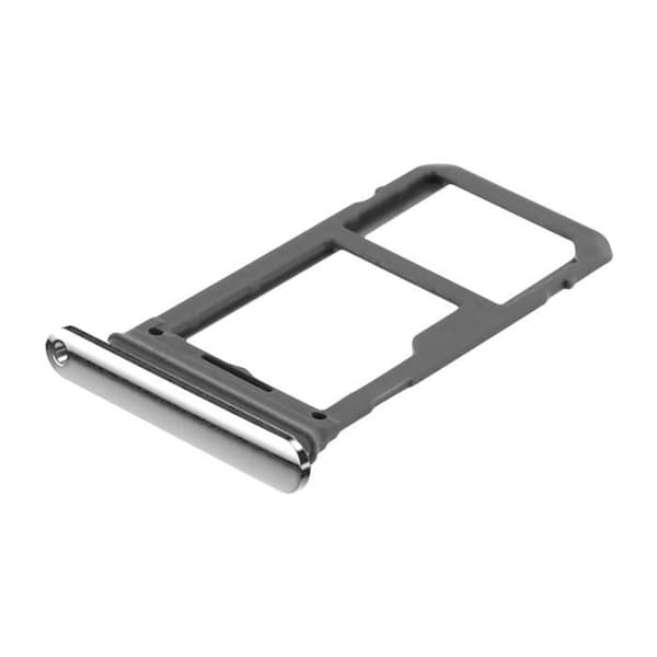 Udskiftning til SIM-kortbakke - Samsung - Galaxy S8 og S8 Plus - Sølv - Nano SIM og Micro-SD Pengar