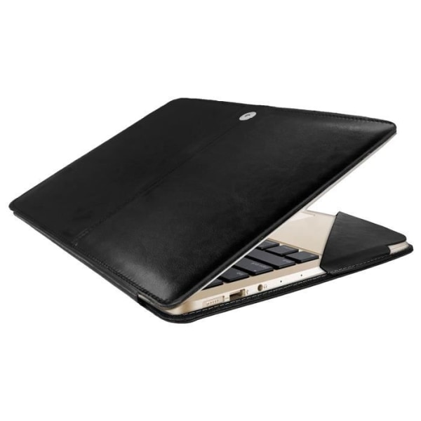 MacBook Air 13,3'' 2018 plånboksfodral med magnetstängning - svart