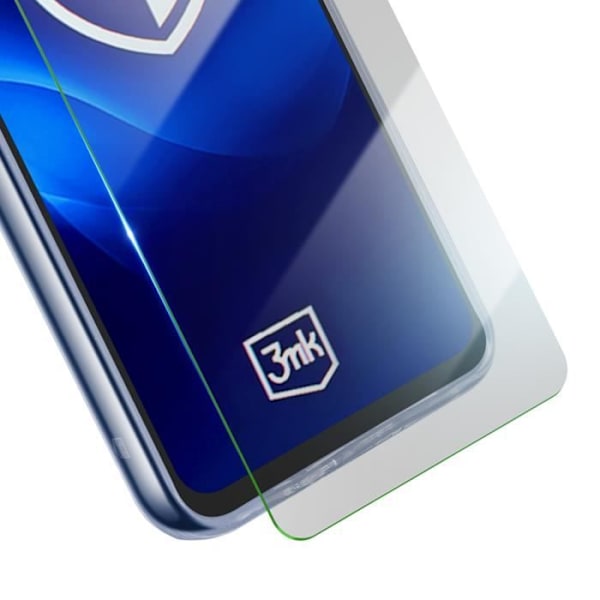 Xiaomi Redmi 14C:n silikonikuori, jossa on 3mk:n läpinäkyvä iskusuojattu lasi Transparent