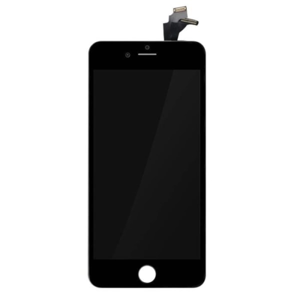 LCD-skærm - AVIZAR - iPhone 6 Plus - Komplet skærmenhed - Sort - 5,5 tommer Svart
