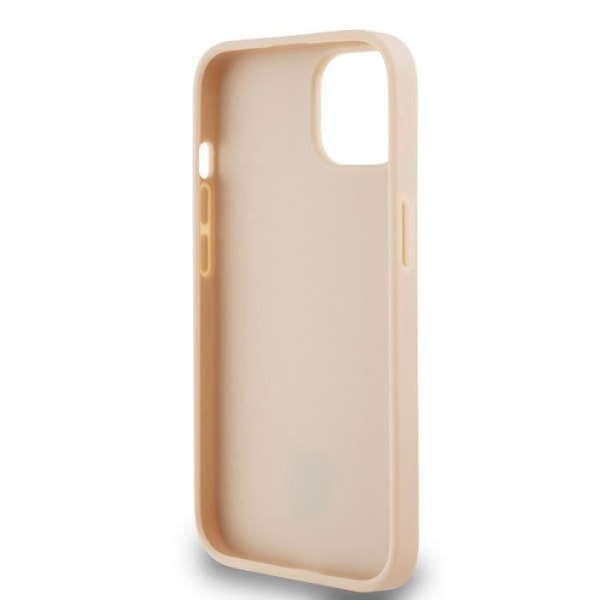 Iphone 13 Elegantti Kuori Ruudullisilla ja Raidallisilla Kuvioilla DKNY Vaaleanpunainen Rosa