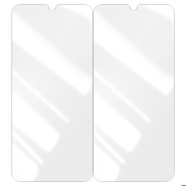 Pack 2 härdade glasögon för Samsung Galaxy A25 5G 9H Hårdhet Anti-Fingerprint Myway Transparent