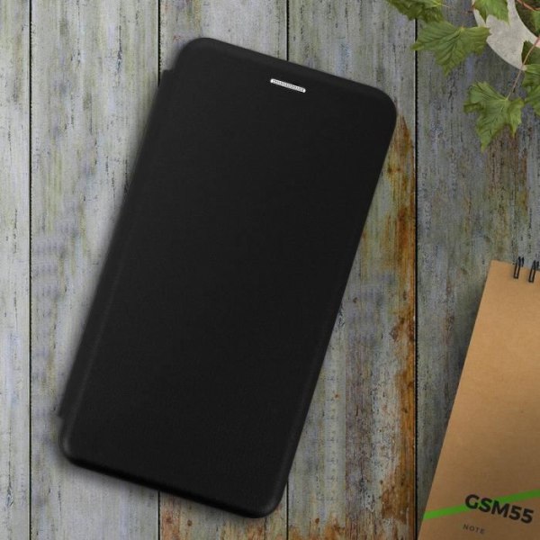 Smartphonefodral - Universell - 4,8 till 5,3'' - Svart - Mjuk - Magnetisk Svart