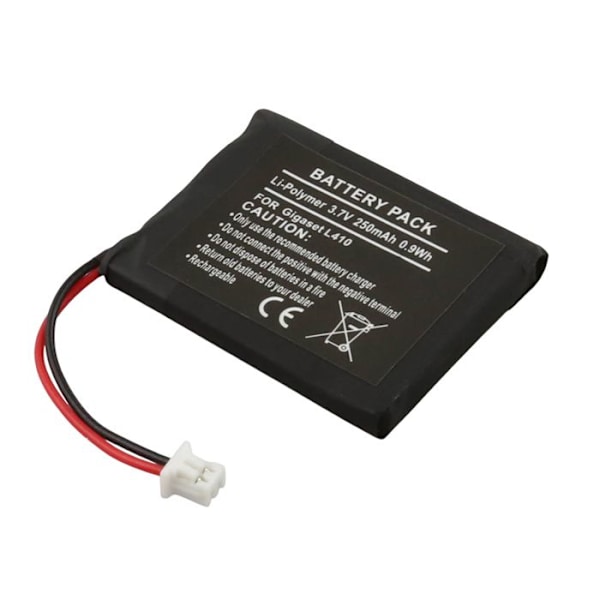 Erstatningsbatteri til Gigaset L410 Li-Polymer 3,7V 850mAh 250mAh 0,9Wh