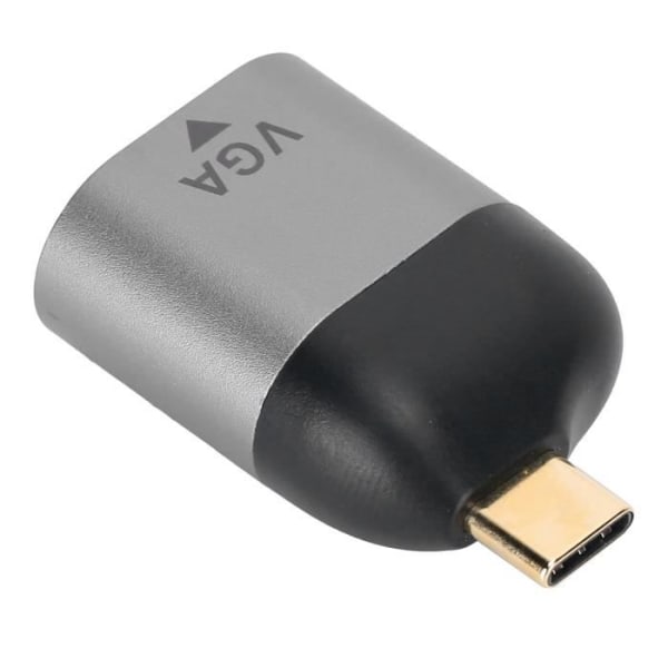 Typ-C hane till Vga kvinnlig Adapter Video Converter Bekväm att arbeta Stödjer de flesta