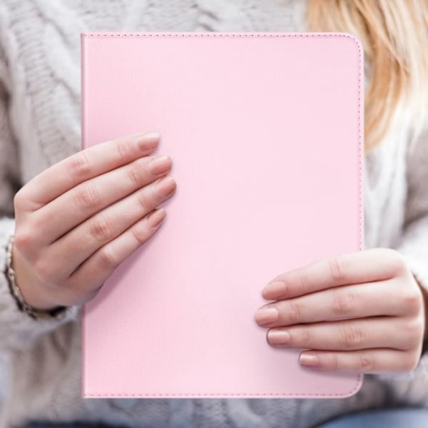 Flipfodral för iPad Pro 11 2024 - AVIZAR - 360 Rotating Folio - Rosa - Syntet Rosa