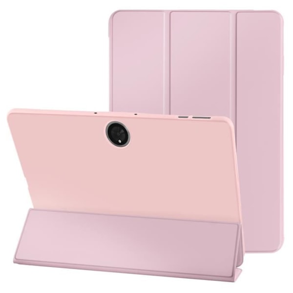Fodral för Oneplus Pad 2 Klappbart Videostöd Rosé Champagne Rosa