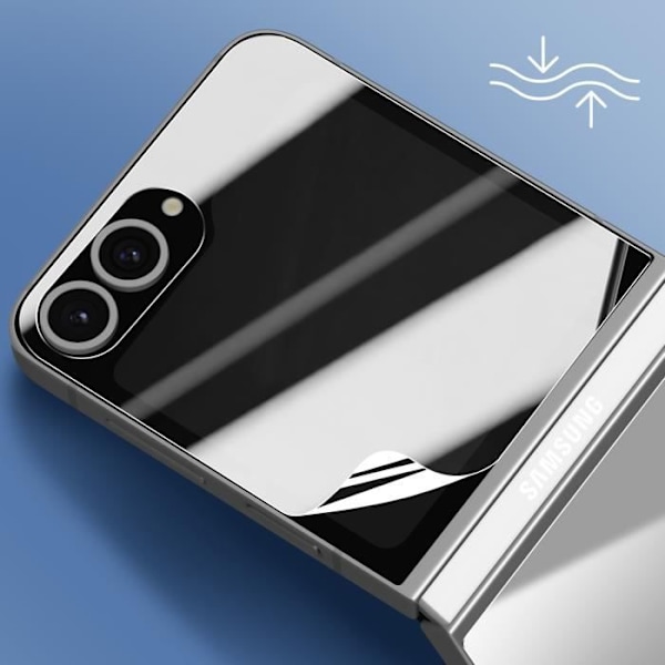 Skärmskydd - AVIZAR - Samsung Galaxy Z Flip 6 - Mjuk hydrogel - Transparent - Repotålig Transparent