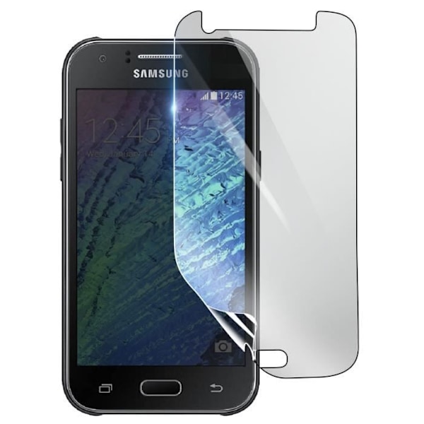 Näytönsuoja - 3MK - Samsung Galaxy J1 - Iskunkestävä Hydrogeeli - Läpinäkyvä - Naarmuuntumaton Transparent