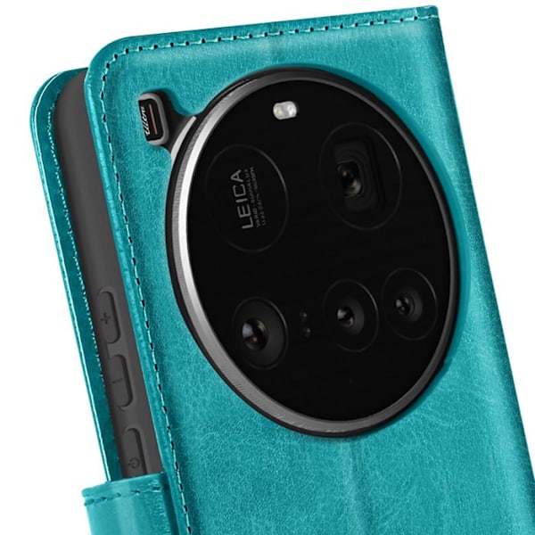 Étui för Xiaomi 15 Ultra Kläpp Plånbok Stöd Mayaxess Mörkblå Blå