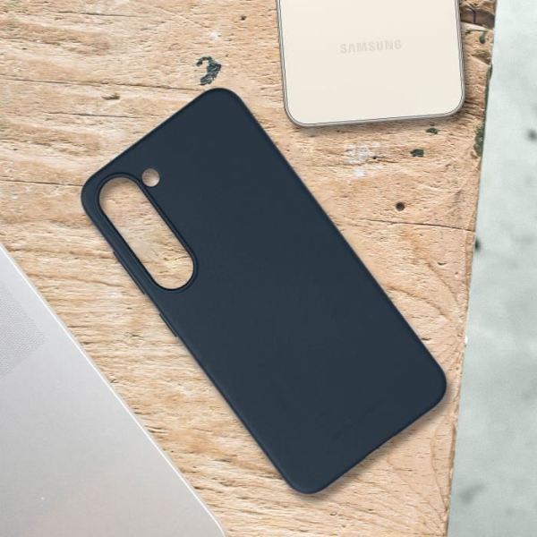 Fodral till Samsung S23 Resistant Silikon Matt Finish Mercury Goospery Blue Blå