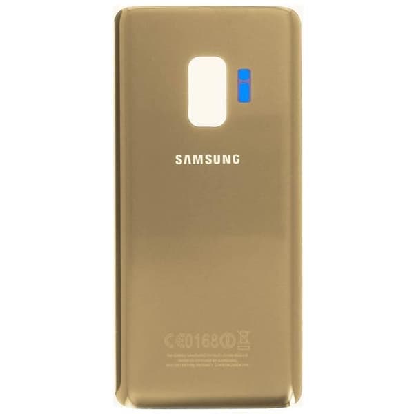 Batteri - SAMSUNG - Galaxy S9 - Guld - Original - Måttanpassade utskärningar Gul