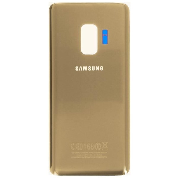 Original Samsung Galaxy S9 batteriskal - guld bakskal Gul