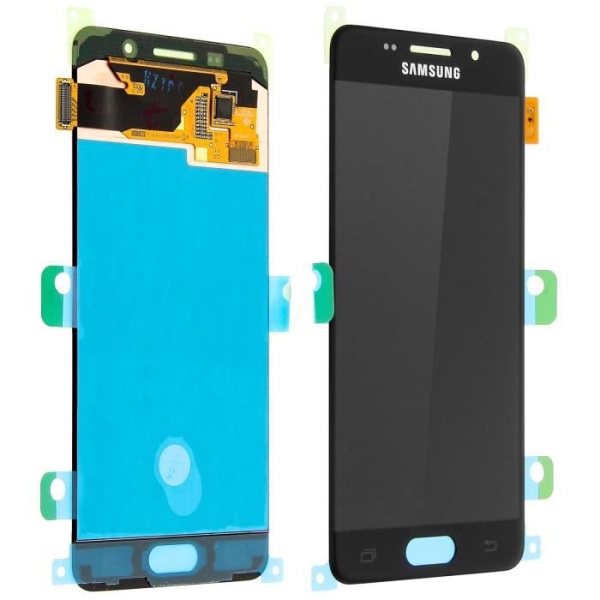LCD Touchskærm - Samsung - Galaxy A3 2016 - Sort - Udskiftning - Demontering nødvendig Svart