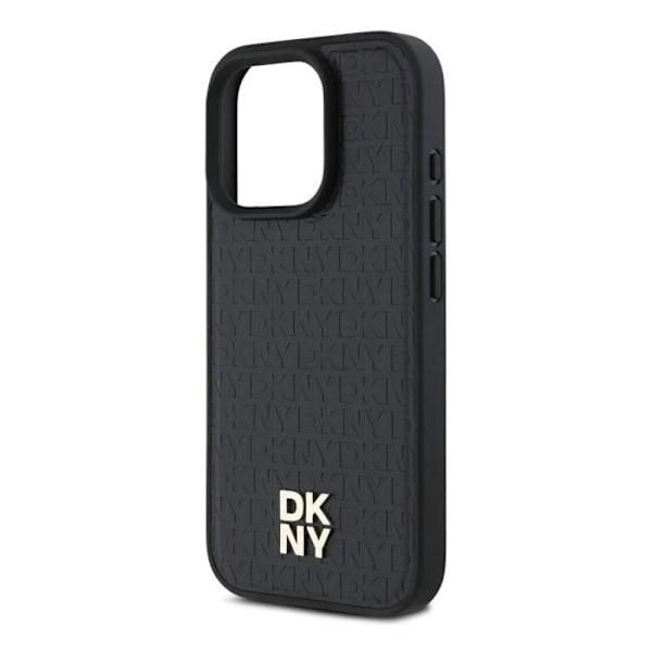 Coque bak för iPhone 16 Pro Kompatibel med MagSafe DKNY Svart