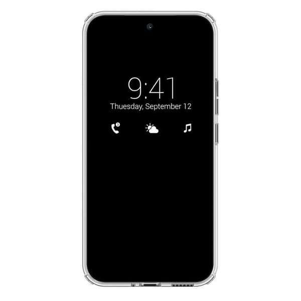 Kuori - FORCE CASE - Xiaomi 15T Pro - Suojaus 2m - Tryax Inserts 3D - Läpinäkyvä Vit