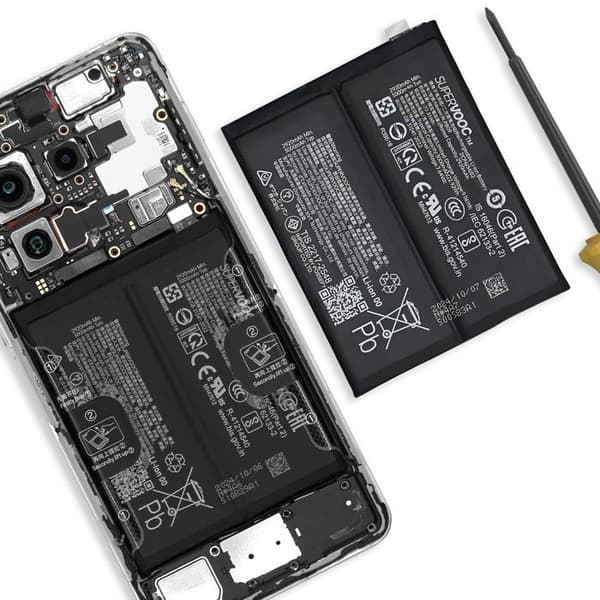 OnePlus 13 Erstatningsbatteri Kapacitet 6000mAh Model BLPB09 Sort Svart