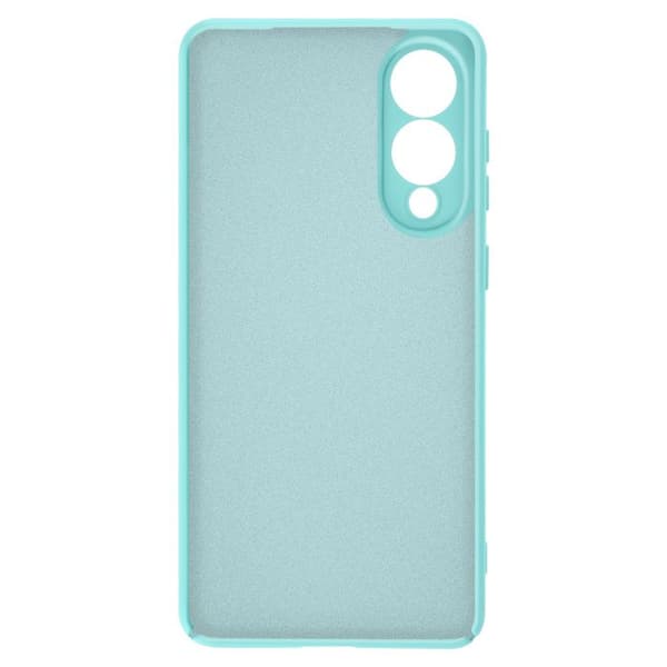Coque - AVIZAR - Galaxy S25 Edge - Semihård Silikone - Soft-Touch - Turkis Blå