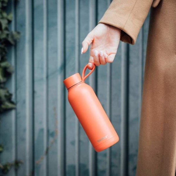 Isothermisk flaske - Quokka - Solid - 510 ml - Rustfrit stål - Orange Apelsin