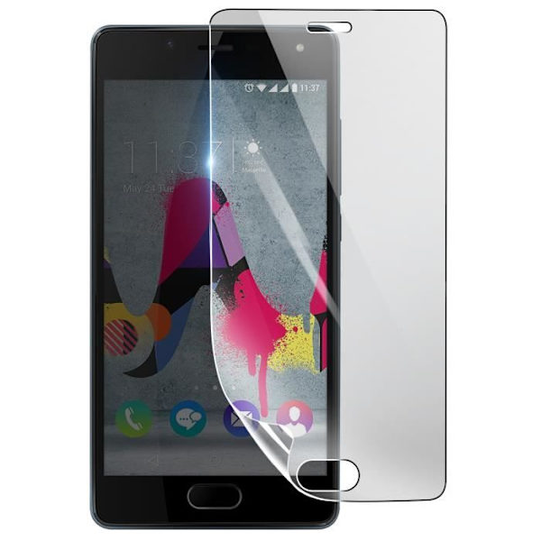 Skärmskydd - 3MK - Wiko U Feel Lite - Stötsäker Hydrogel - Transparent - Reptålig Transparent