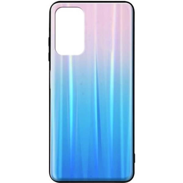 Coque - AVIZAR - Xiaomi Redmi 9T og Poco M3 - Holografisk - Bi-materiale - Blank rosa och blå