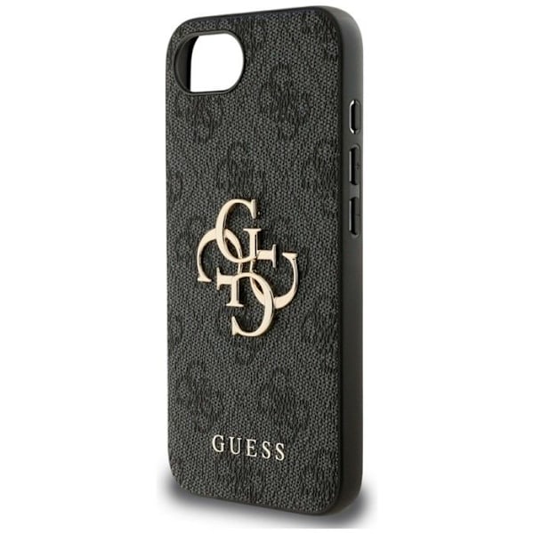 Coque Guess 4G Big Logo för iPhone 16e (svart) svart