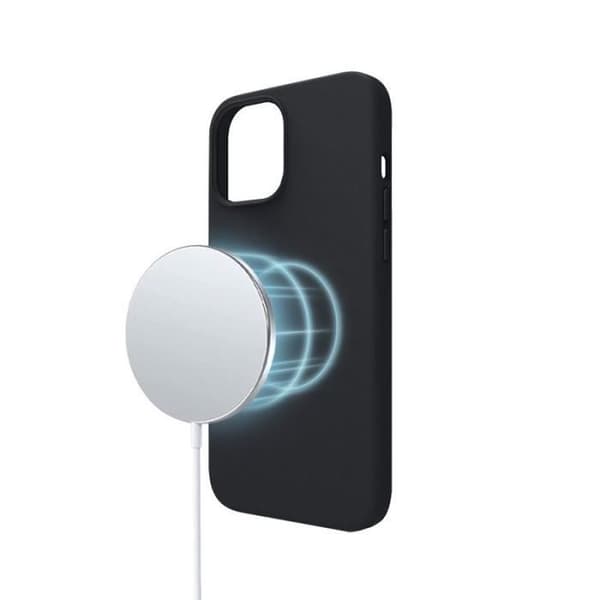 Crong Magnetisk Farveret Cover til iPhone 13 Pro Max (Sort) - 5904310700276
