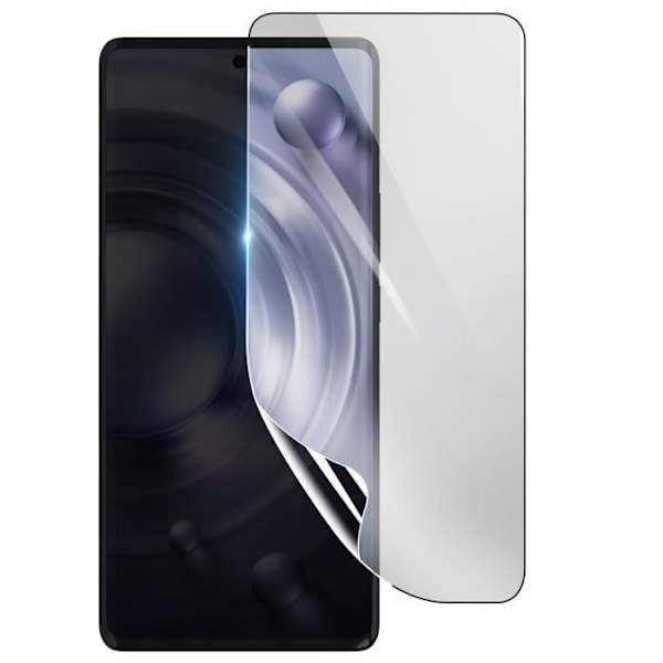Näytönsuoja - 3MK - Vivo X80 Pro - Iskunkestävä Hydrogeeli - Läpinäkyvä - Naarmuuntumaton Transparent