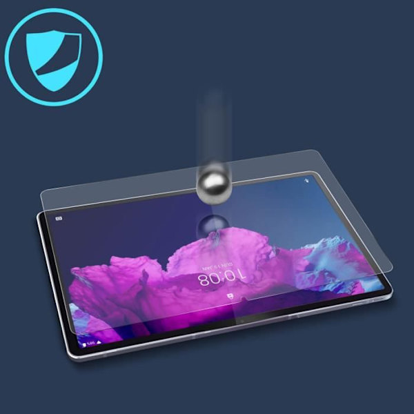 Lenovo Tab P11 Skärmfilm härdat glas 9H Fasad Anti-fingeravtryck Transparent Vit