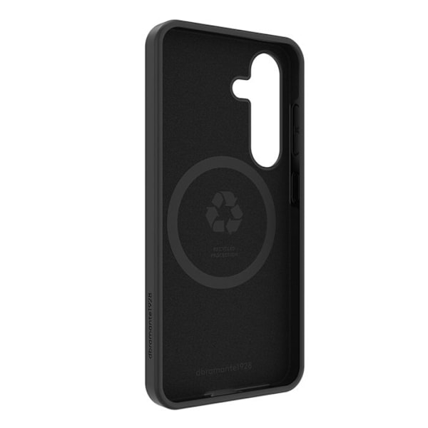 Coque MagSafe för Galaxy S25 Plus Monaco i Återvunnen Plast DBRAMANTE1928 Svart Svart