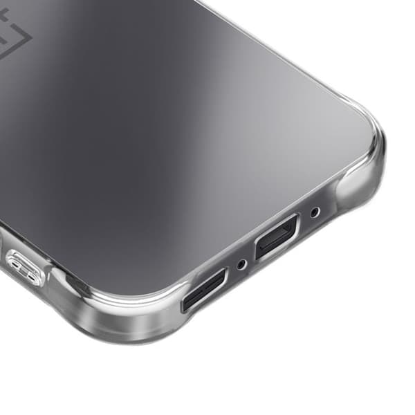 Skal - AVISERA - OnePlus Nord 5 - Stötskydd - Förstärkta hörn - Transparent Vit