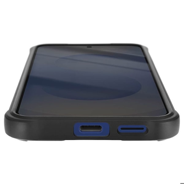 Coque Antichoc til Samsung Galaxy S25 Mat bagside Anti-fingeraftryk Sort Svart