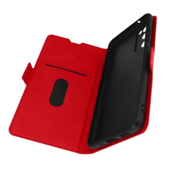 Fodral för Samsung S20 FE-korthållare Videostöd Double Tab Red