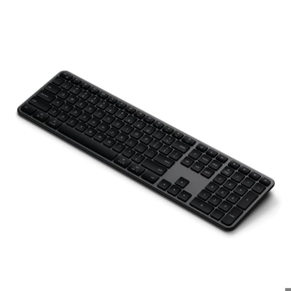 Trådlöst Bluetooth AZERTY-tangentbord för MacOS / PC Modell SlimEX3 Satechi Svart