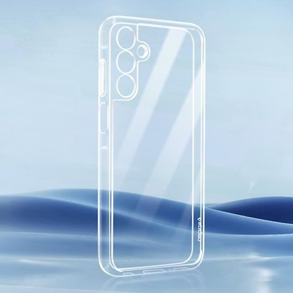 Spigen SGP puolijäykkä suojakuori Samsung Galaxy A15 5G:lle - Ilmatyynytekniikka - Läpinäkyvä Transparent