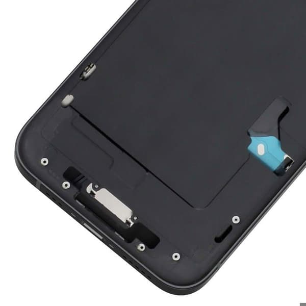Central Chassis - AVIZAR - iPhone 16 - Sort - Udskiftning - Robust Struktur Svart