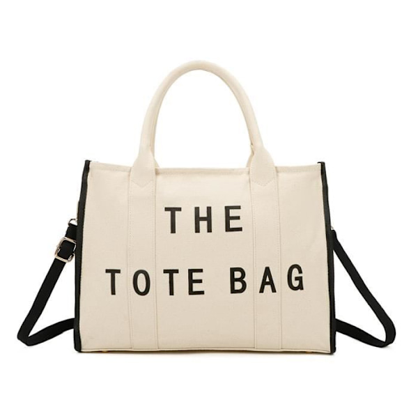 Totebag-käsilaukku kangaskokoa L Gallantry beige Beige