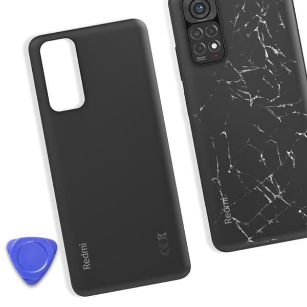 Bakruta för Xiaomi Redmi Note 11 Original Service Pack Xiaomi Grey Grå