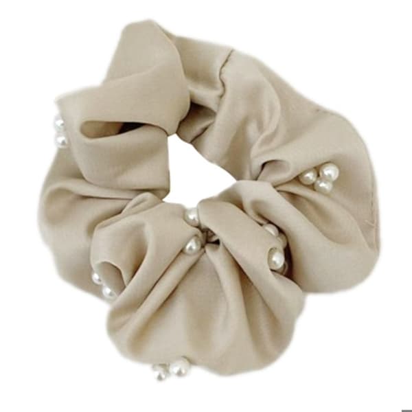 Chouchou - AVIZAR - Glamour - Satin Perlé - Beige - Accessorie Kvinde Beige