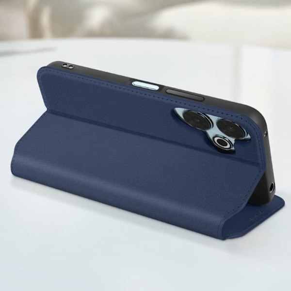 Etui til Xiaomi Redmi 13 Flip Card Holder og Video Support Midnight Blue Blå