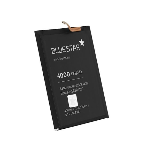 Udskiftningsbatteri Galaxy A30, A30s og A50 4000mAh Li-Ion Blue Star Black