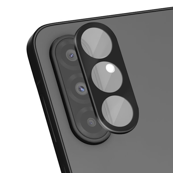 Hærdet Glas Kamera til Samsung Galaxy A26 Ridsefast Sort Svart