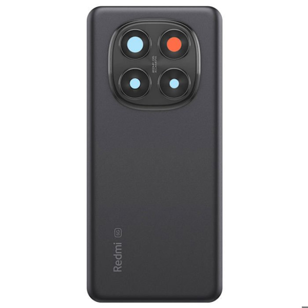 Batteri Cache til Redmi Note 14 Pro 5G Kompatibel Sort Svart
