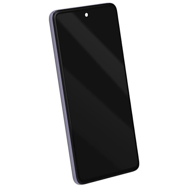 Komplett OLED-skärmblock för Samsung Galaxy A52s Touch Glass-chassi Lila Lila