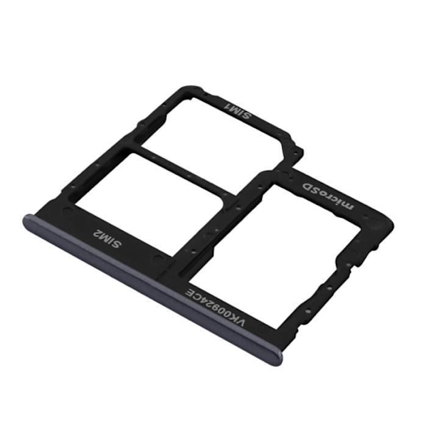 SIM-kortbakke - Samsung - Galaxy A40 - Sort - 2 nano SIM-slots - Micro-SD slot Svart