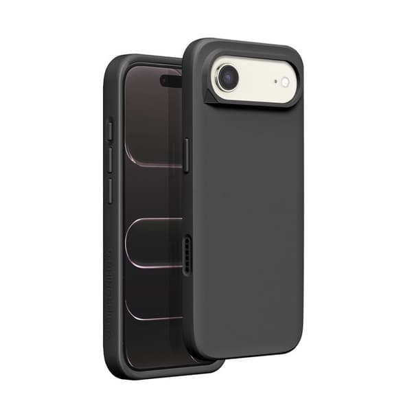 iPhone Air Cover Model SolidX Stødabsorberende 3.5 m MIL-STD 810G certificeret Rhinoshield Sort Svart