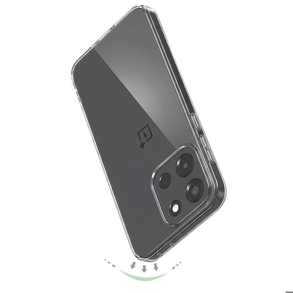 Siliconfodral för OnePlus Nord 6 Ultrafint Stötsäkert Transparent Vit