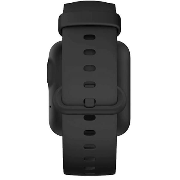 Armbånd til Xiaomi Mi Watch Lite / Redmi Watch - AVIZAR - Blød silikone - Sort Svart