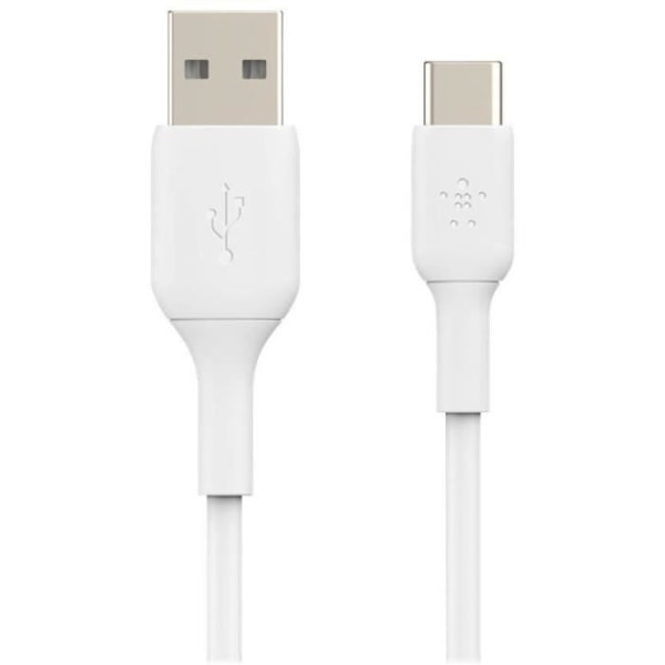 BELKIN - kaapeli - USB-A–USB-C Kaapeli 2M, valkoinen